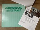 UNDERGROUND RESISTANCE 3 LP PROMO PACK RARE NWOBHM NEW WAVE SYNTH FIRST OFFENCE