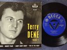 TERRY DENE - NUMBER 1 rare UK 1958 E.P. / ROCKABILLY ROCK ’N’ ROLL / TRI / EX+++