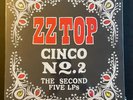 ZZ Top - Cinco No. 2 (The Second Five LPs) Vinyl Record Box Set M/M Sealed New