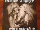 Grave Digger. Witch Hunter.  NM- Rock Thrash Heavy Metal Import LP
