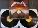 Metallica-master of puppets 2xLP + Poster und Merchflyer MFN 60 DM 45RPM 1987