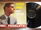 HTF country lp GEORGE JONES Sings WHITE LIGHTNING Mercury 20477 black label 1957