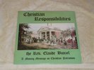 Rev. Claude Bunzel LP Christian Responsibilities '68 Anti-Communist Patriotic NM