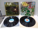 Mattel G.I. Joe - Green Beret & Battle of the Bulge Hanna-Barbera LPs - VG+/NM-