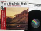 LOUIS ARMSTRONG WHAT A WONDERFUL WORLD MCA VIM-28601 JAPAN OBI VINYL LP