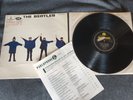 THE BEATLES HELP  RARE FACTORY SAMPLE ORIGINAL COMPLETE INSERT U.K 1st press EX