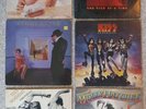 Heavy Metal Vinyl Record Lot. KISS/ KROKUS/VAN HALEN/MOLLY HATCHET/SAMMY HAGAR