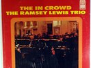 THE RAMSEY LEWIS TRIO-THE IN CROWD-DG ARGO STEREO LP, AT THE BOHEMIAN CAVERNS