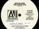 RINDER & LEWIS Willie and the Hand Jive AVI US w/l 12-inch PROMO NM *