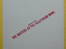 BEATLES AT THE HOLLYWOOD BOWL RARE 1977 ADVANCE PROMOTIONAL LP