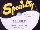 78 LITTLE RICHARD Tutti Frutti / I m Just a Lonely Guy SPECIALTY XSP 561 E