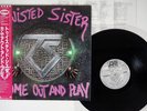 TWISTED SISTER COME OUT AND PLAY ATLANTIC P-13233 JAPAN OBI VINYL LP