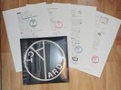 Yard Act Dark Days EP+A3 Ltd Edition Yard Act Screen printed lyric art cards