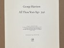 George Harrison – All Those Years Ago Vinyl Single Promo