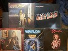 5 LP WAYLON JENNINGS Lot: MUSIC MAN, Waylon And Jessi, Outlaw Country, EX to VG+