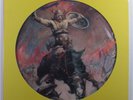 MOLLY HATCHET Beatin' The Odds EPIC LP VG+ promo picture disc n