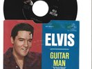 Elvis Presley Guitar Man / High Heel Sneakers 47-9425 with 1st Issue Pic Sleeve