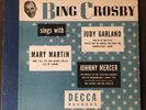 BING CROSBY Sings With JUDY GARLAND, Mary Martin, Johnny Mercer RARE 1948 5x78