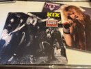 KIX 2 VINYL RECORD LP PAIR 1981 SELT TITLED / MIDNITE DYNAMITE USA ATCO ATLANTIC