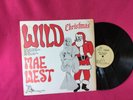 VINYL vintage CHRISTMAS ALBUM record MAE WEST santa claus WILD baby BACK IN TOWN