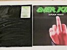 OVERKILL FUCK YOU LP NEAR MINT US CAROLINE ORIGINAL VINYL METAL w/BLACK SHRINK