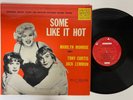 Some Like It Hot Soundtrack Record LP Original 1959 Marilyn Monroe EX Vinyl OST