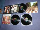 3 Vintage The Beatles Albums Sgt. Peppers Lonely Heart  Abbey Roar and Let it Be