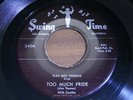 PLAYBOY THOMAS   Too Much Pride   MINT   1953 orig SWINGTIME 340   R&B Blues Gem