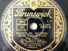 THE ANDREWS SISTERS: BOOGIE WOOGIE BUGLE BOY / BOUNCE ME BROTHER....  UK. 78.rpm