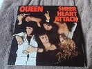QUEEN - SHEER HEART ATTACK - STEREO VINYL  LP -  WITH POSTER     NEAR MINT-