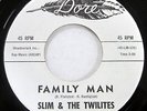 SLIM & THE TWILITES 45 Family Man/Short Skirts NEAR MINT on Dore funk soul mc340