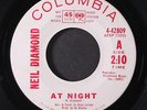 NEIL DIAMOND: clown town / at night COLUMBIA 7