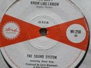 The Sound System / Owen Gray - You Don't Know Like I Know - 1965 UK Island WI258