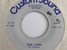 Gospel Soul Funk 45 FIVE GOSPEL WRITERS One Lord/A Plea To Jesus Custom Sound