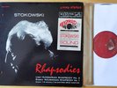 STOKOWSKI LISZT ENESCO Rhapsodies LP RCA Living Stereo LSC 2471 2S/2S TAS ED1