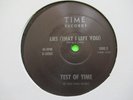 TEST OF TIME BACKSEAT OF DREAMS / LIES 12