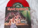 IRON MAIDEN - TWILIGHT ZONE / WRATHCHILD ORIGINAL RED VINYL 1981 / Di'Anno 7