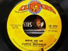 Curtis Mayfield - Move On Up - Curtom 45 CR 1974 VG++ NORTHERN SOUL PROMO