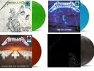 Metallica Bundle Ride Lightning And Justice Black Master Puppet Color Vinyl LP
