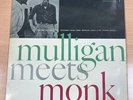THELONIOUS MONK & GERRY MULLIGAN -MULLIGAN MEETS MONK-UK LAM FLIP RIVERSIDE LP