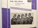 THE VELVETS Tonight / Spring Fever (1961)  Danish 45PS DOO WOP Listen
