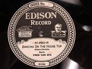 Fred Van Eps - EDISON DIAMOND DISC 51480 - Dancing On The House Top - Banjo
