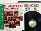 BEATLES SECOND ALBUM APPLE AR-8027 JAPAN OBI FLIPBACK COVER VINYL LP