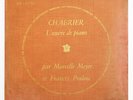 DF 151-2 MARCELLE MEYER Chabrier piano 1955 french discophiles français FD 2 LP
