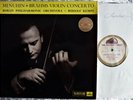RARE & EXCELLENT MENUHIN KEMPE BPO BRAHMS VIOLIN CONERTO HMV UK STEREO LP ASD264