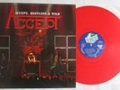 ACCEPT. RESTLESS & WILD.ORIGINAL UK RED VINYL  ALBUM. HEAVY METAL. HMI LP 6.1983