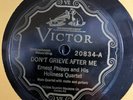 (5) ERNEST PHIPPS   VICTOR 20834 78 RPM   DON'T GRIEVE AFTER ME  BRISTOL {VG+}
