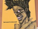 THE CRAMPS: BAD MUSIC FOR BAD PEOPLE LP orange vinyl