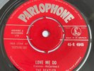 **RARE** *THE BEATLES* *LOVE ME DO* *P.S I LOVE YOU* *1962 PRESS* VINYL 45