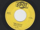 ROCKABILLY - EDDIE McKINNEY & BELVEDERES - TEEN TOWN HOP -HEAR -1959 TEXAS SPOT